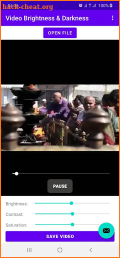 Video Brightness Increaser - Darkness & Contrast screenshot