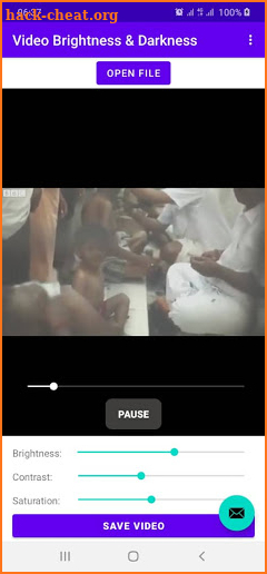 Video Brightness Increaser - Darkness & Contrast screenshot
