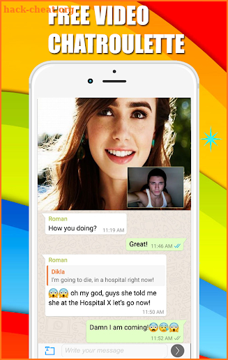 Video Call Chat Roulette - Random Video Chat Free screenshot