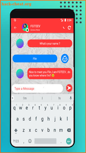 Video Call for Fgteev And Chat Simulator screenshot