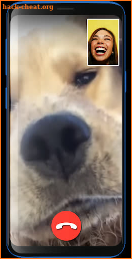 Video call from a dog (PRANK) screenshot