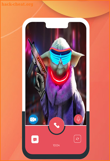 Video Call From Baby Yoda Simulator screenshot