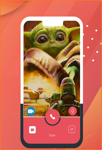 Video Call From Baby Yoda Simulator screenshot