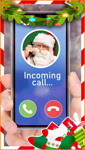 Video Call from Santa Claus screenshot