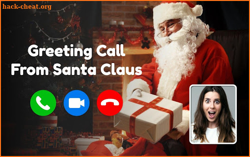 Video Call from Santa Claus (Simulated) screenshot