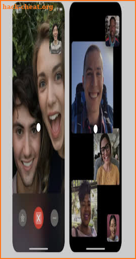 video calling:chat screenshot