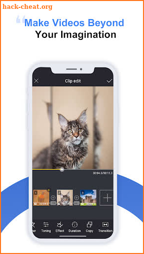 Video Clip-Video Editor Crop & Video Effects screenshot