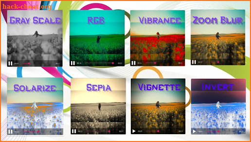 Video Color Effects - Video Filters screenshot