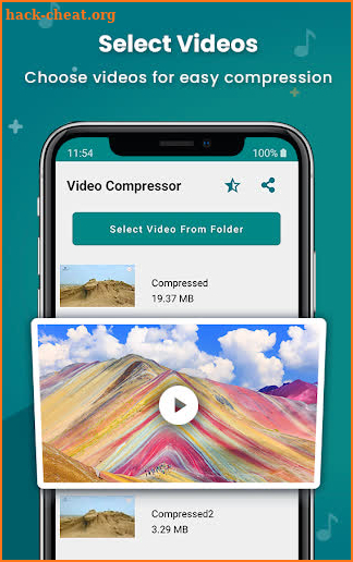 Video Compressor - Compress video size - MP4 screenshot