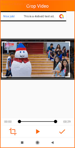Video Crop - Cut Video , Trim Video Editor screenshot