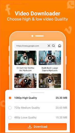 Video Download App screenshot