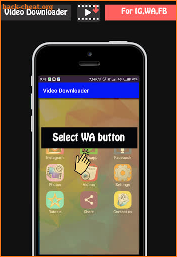 Video Downloader 2020 (IG,WA,FB) screenshot