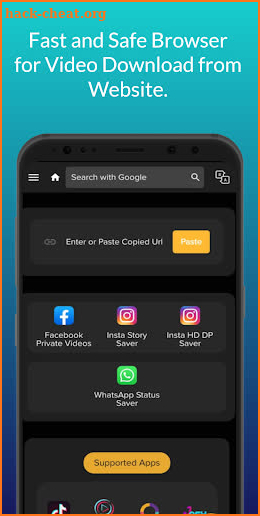 Video downloader & Browser App screenshot