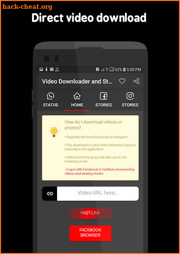 Video Downloader and Stories screenshot