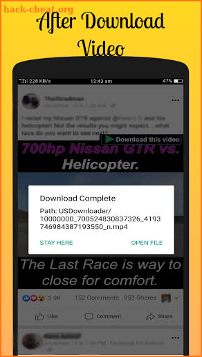 Video Downloader For All-Tube video Downloader HD screenshot