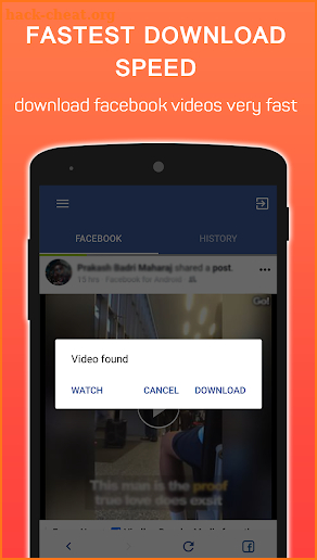 Video Downloader for Facebook screenshot