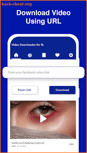 Video Downloader For facebook screenshot