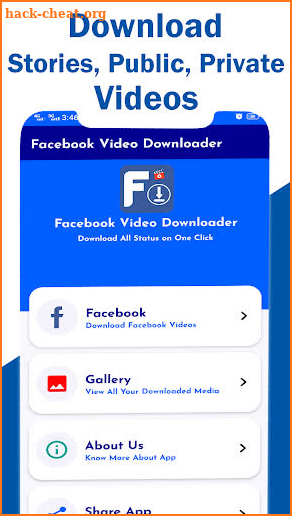 Video Downloader for Facebook screenshot