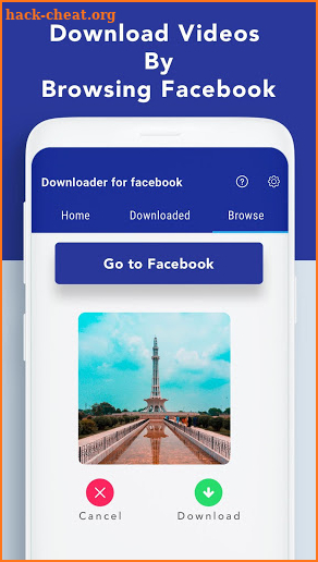 Video Downloader for Facebook - Copy & Save Videos screenshot