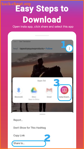 Video Downloader For Insta - IG Stories, Reels screenshot