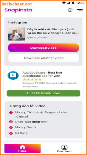 Video Downloader for Instagram screenshot