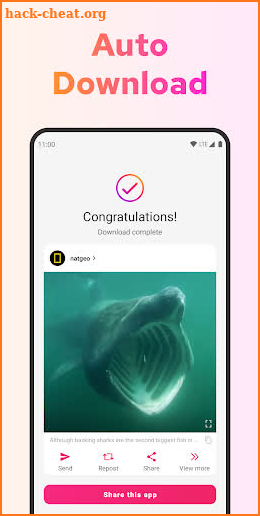 Video Downloader for Instagram screenshot