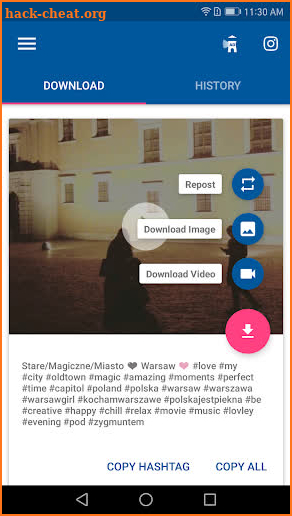 Video Downloader for Instagram - Repost Instagram screenshot