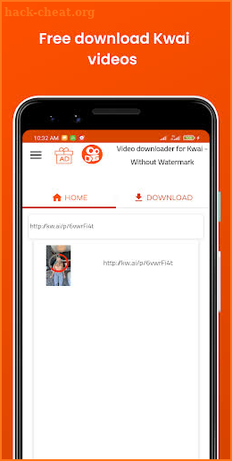 Video Downloader for Kwai- Free & No Watermark screenshot