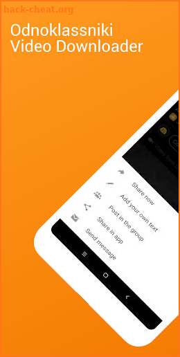 Video downloader for Odnoklassniki screenshot