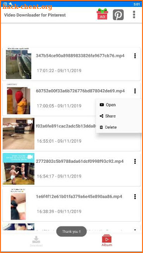 Video Downloader for Pinterest screenshot