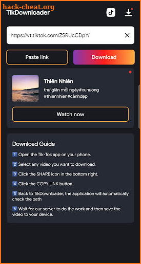 Video Downloader for Tik-Tok screenshot