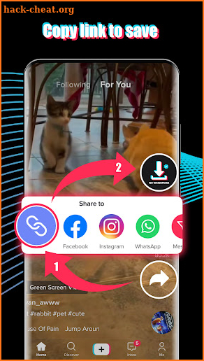 Video downloader for TikTok screenshot