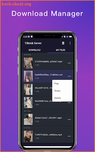 Video Downloader for Tiktok screenshot