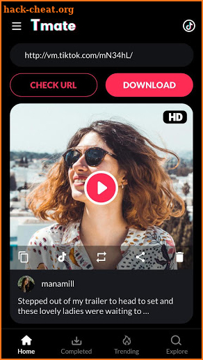 Video Downloader for TikTok No Watermark - Tmate screenshot