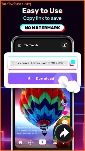 Video downloader for TT Saver screenshot