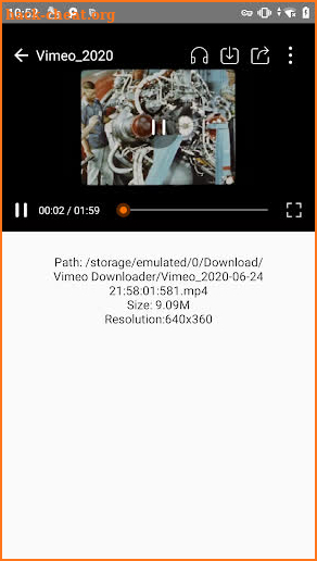 Video Downloader for Vimeo screenshot