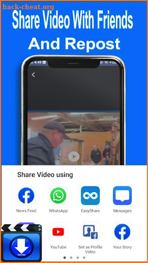 Video downloader master - Insta & Fb Downloader screenshot