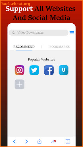 𝗫 Video Downloader with VPN screenshot