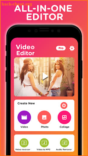 Video Editor: Cut, Resize, No Crop, Music, Effects screenshot