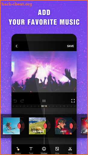 Video Editor Pro - Music, Crop, Movie Maker screenshot