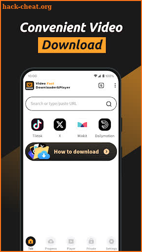 Video Fast Downloader&Player screenshot