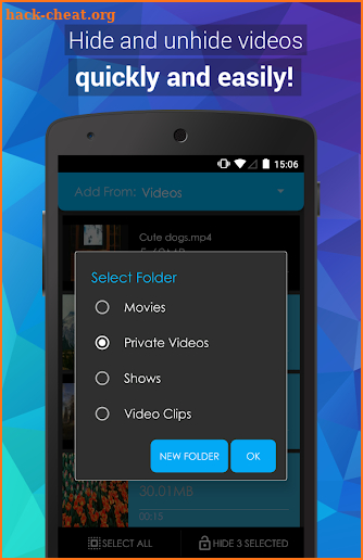 Video Locker - Hide Videos screenshot