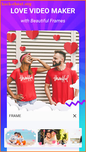 Video maker - Create love video from photos screenshot