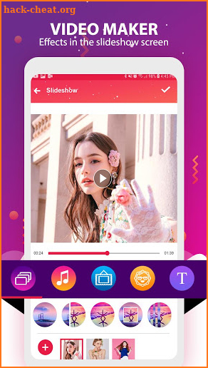 Video maker, video slideshow – Video editor screenshot