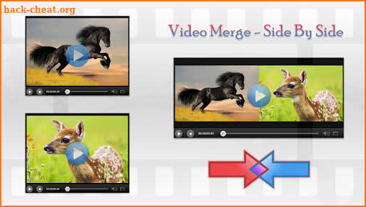 Video Merge - Side By Side screenshot