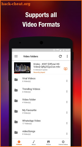 Video Player All Format - Full HD Video mp3 Player screenshot