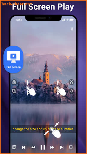 Video Player All Format - HD Player & Hide Videos screenshot