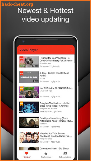 Video Player To Watch Movies, Online Music screenshot