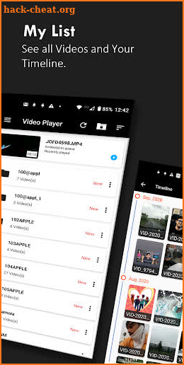 Video Player with Ultra HD Video Tools screenshot