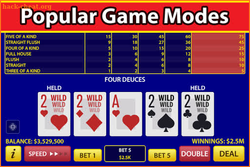 Video Poker by Pokerist screenshot